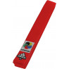 Ceinture karaté Adidas Elite WKF rouge