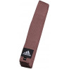 Ceinture Adidas Judo/Karaté/Taekwondo Elite marron