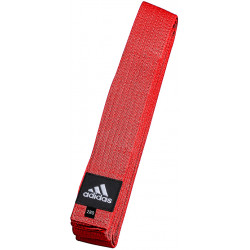 Ceinture Adidas Judo/Karaté/Taekwondo Elite rouge