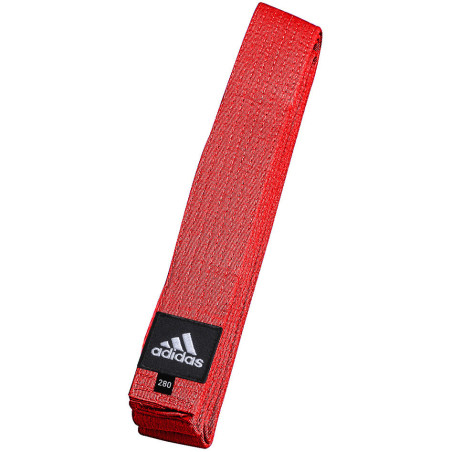 Ceinture Adidas Judo/Karaté/Taekwondo Elite rouge