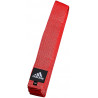 Ceinture Adidas Judo/Karaté/Taekwondo Elite rouge