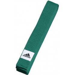 Ceinture Adidas Judo/Karaté/Taekwondo Club verte