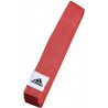 Ceinture Adidas Judo/Karaté/Taekwondo Club rouge