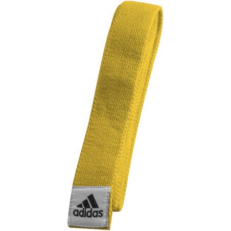 Ceinture Judo élastique Adidas coloris jaune