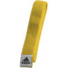 Ceinture Judo élastique Adidas coloris jaune