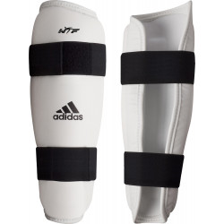 Protège-tibia Taekwondo Adidas à velcro