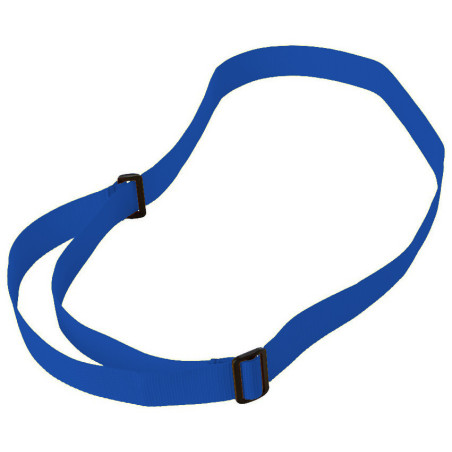 Lot de 10 écharpes de jeu ajustable bleu