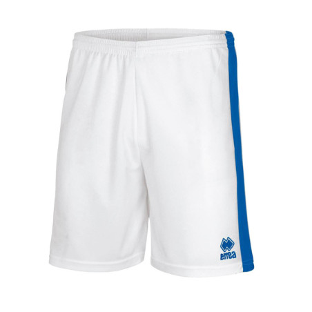 Short ERREA Bolton blanc et bleu