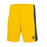 Short ERREA Bolton jaune et marine