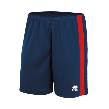 Short ERREA Bolton marine et rouge