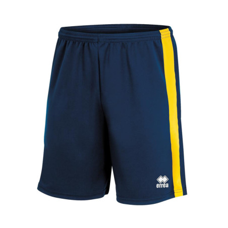 Short ERREA Bolton marine et jaune