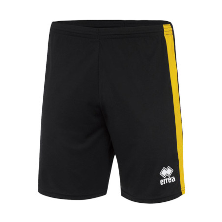 Short ERREA Bolton noir et jaune