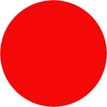 Marquage au sol cercle rouge