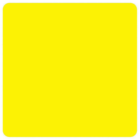 Marquage au sol Carré coloris jaune