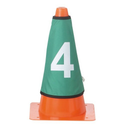 Lot de 10 cols de cônes numérotés 2