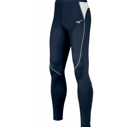 Collant de running MIZUNO Premium JPN marine et blanc
