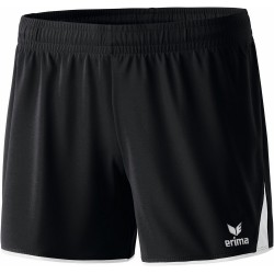 Short Erima 5 Cubes femme, couleur noir et blanc