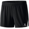 Short Erima 5 Cubes femme, couleur noir et blanc
