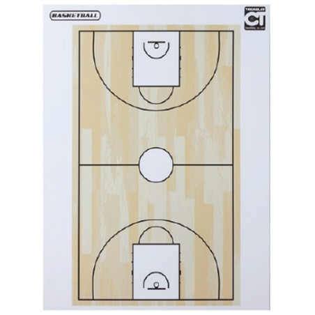 Tableau de Coach magnétique et effaçable Basketball