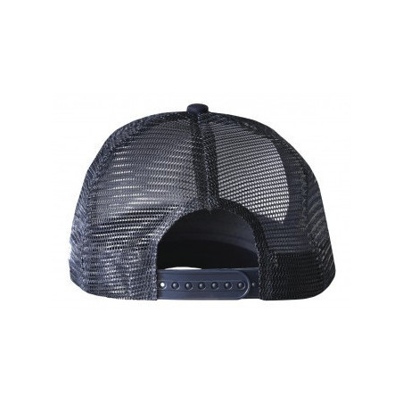 Casquette ELDERA Trucker noire, de dos