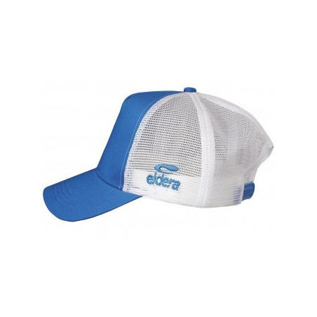 Casquette ELDERA Trucker bleue roi et blanche