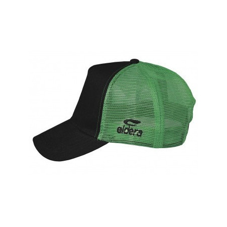 Casquette ELDERA Trucker noire et verte