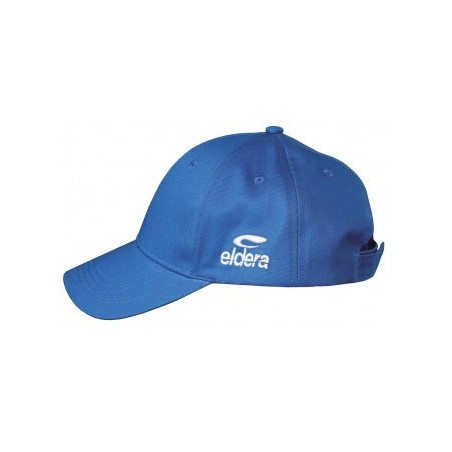 Casquette ELDERA Club bleue roi, de profil