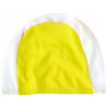 Bonnet de bain, coloris blanc et jaune