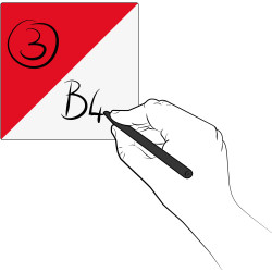 Balises scolaires indéchirables, avec système d'accroche 2