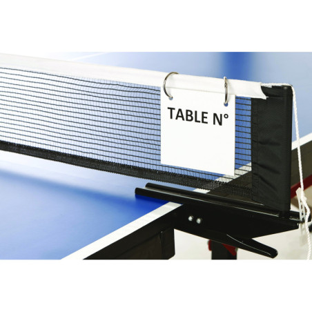 Affichage terrain tennis de table