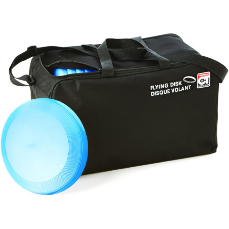 Sac avec 25 disques volants
