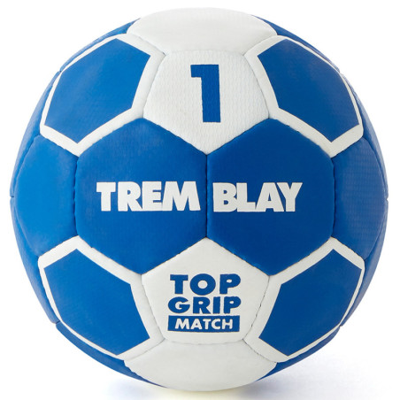 Ballon Top Grip 2ème génération, taille 1, bleu et blanc