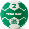 Ballon Top Grip 2ème génération, taille 2, vert et blanc