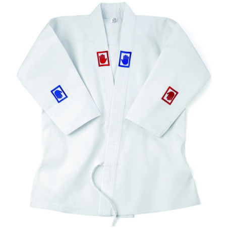 Veste de judo pédagogique, de face