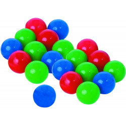 Lot de 20 balles pour jeu du parachute
