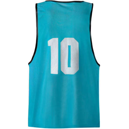 Chasubles bleu numérotée 10, de dos