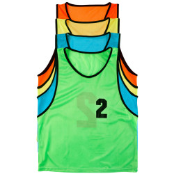 Lot de 10 Chasubles Numérotées de 1 à 10