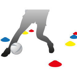 Kit de délimitation 60 soucoupes extra souples 2