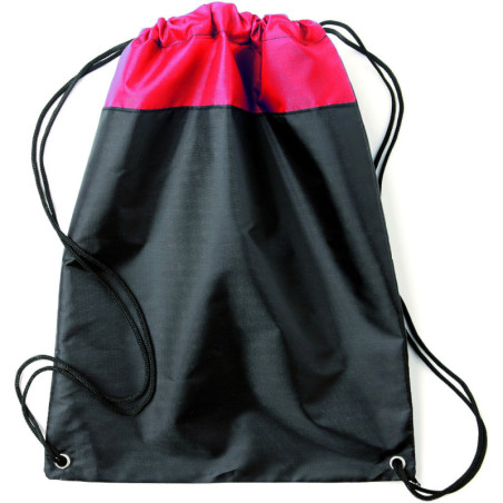 Sac multi-usages TREMBLAY, coloris noir et rouge