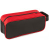 Sac à chaussures TREMBLAY, coloris noir et rouge