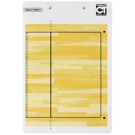 Carnet Tactic Volleyball, verso