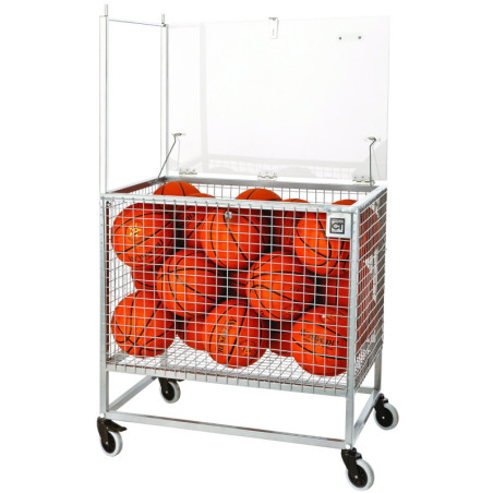 Chariot de rangement multi-usages, ouvert