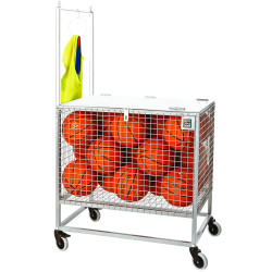 Chariot de rangement multi-usages, ouvert 2