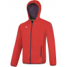 Veste Micro MIZUNO Nagasaki, coloris rouge et marine