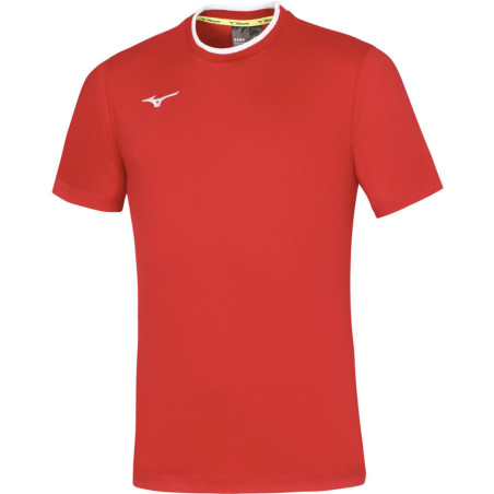 Tee-shirt MIZUNO, coloris rouge et blanc