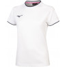 Tee-shirt MIZUNO Femme, coloris blanc et marine
