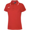 Polo MIZUNO Femme, coloris rouge et blanc