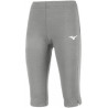 Pantacourt capri MIZUNO High-Kyu, couleur gris