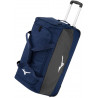 Sac à roulettes MIZUNO, avec manche télescopique, couleur marine