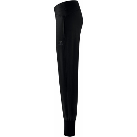Pantalon de yoga ERIMA, couleur noir, de profil